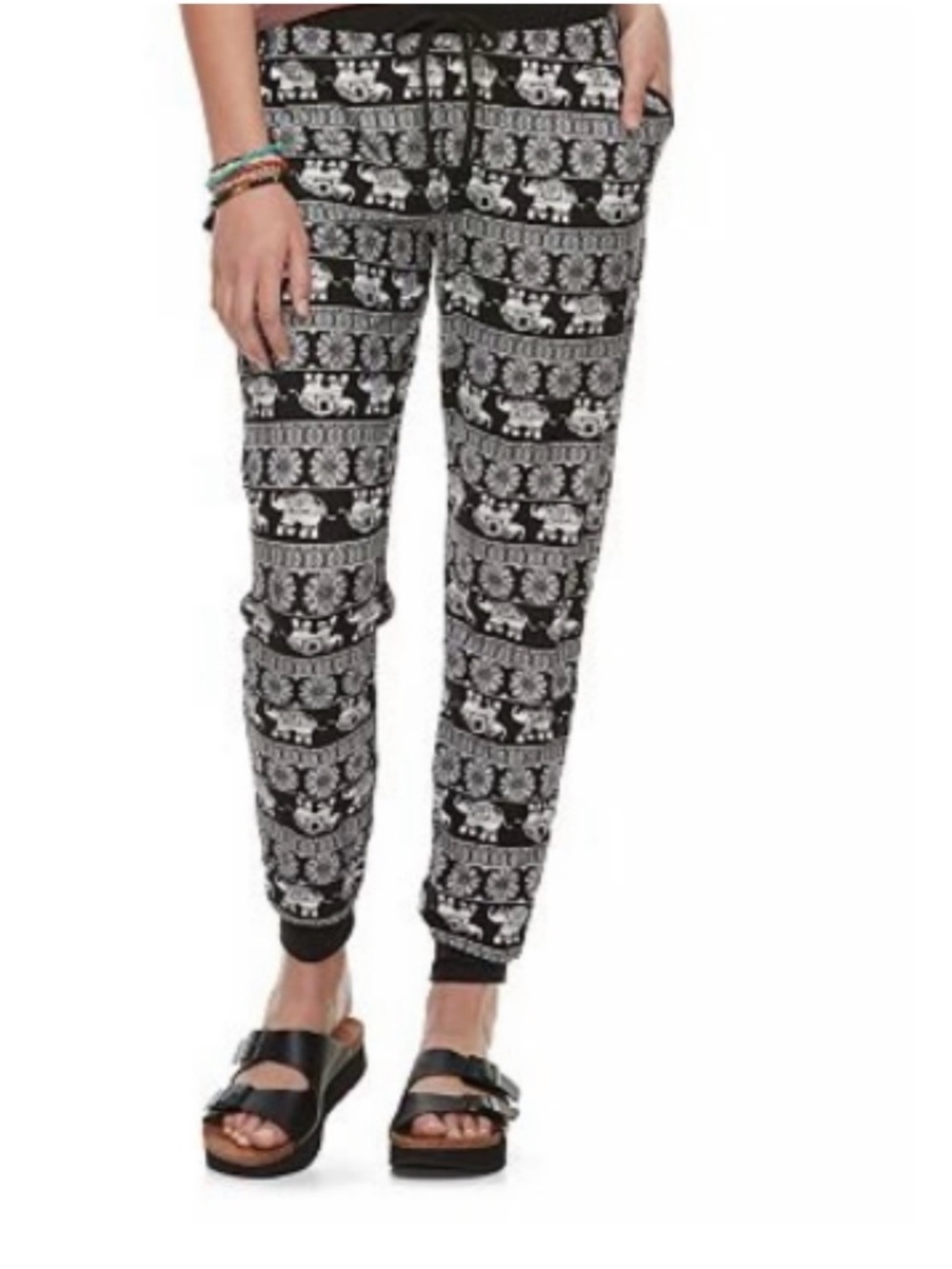 Mudd Buttery Soft Boho Jogger Lounge Pants With Pockets Size Large